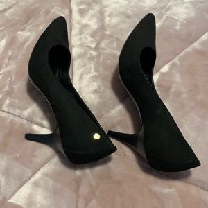 Calvin Klein black suede shoe. Wore once